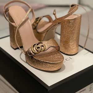 Gucci Heeled Sandals.